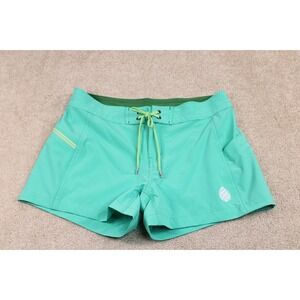 NWT STIO Women's 6 CFS Board Shorts 4" Turquoise Rest UPF‎ 50+ $79